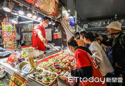 下關唐戶市場周末限定「海鮮屋台街」　海景第一排吃百元壽司