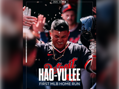 李灝宇拿回首轟球「像抱小孩」！致勝轟淋啤酒浴笑：什麼味道都有