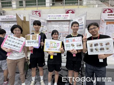 長榮中學奪台南科展團體第一 探究實作力全面開花