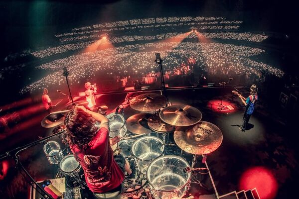 ▲ONE OK ROCK大巨蛋開唱。（圖／翻攝自IG）