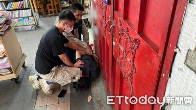 快訊/板橋男見警秒翻牆闖議會!警3小時抓到人…逃逸移工身分曝