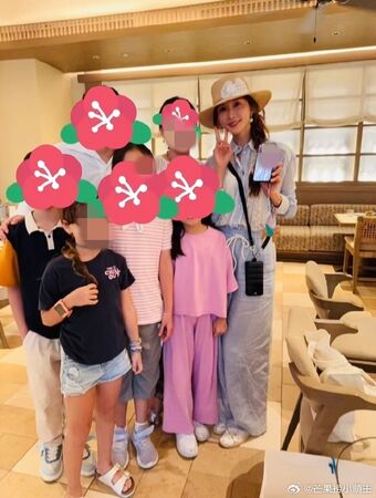 ▲▼林志玲。（圖／翻攝自微博／芒果撈小萌主）