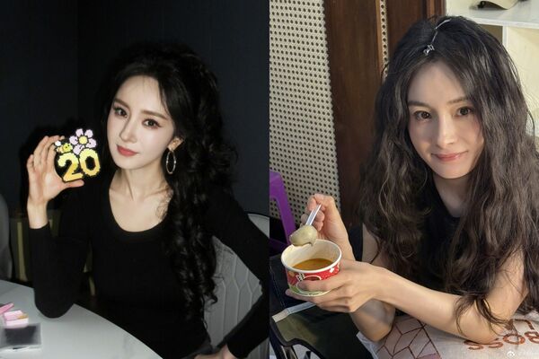 ▲▼楊冪險遭蒸汽眼罩毀容！　傷照曝光…她警告：是低溫燙傷。（圖／翻攝自微博／楊冪）