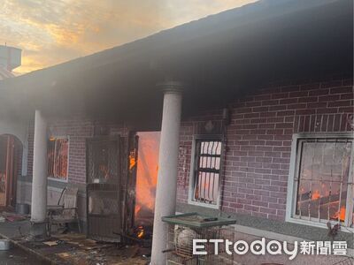 快訊／雲林斗六平房清晨竄火！　母子受困屋內雙亡