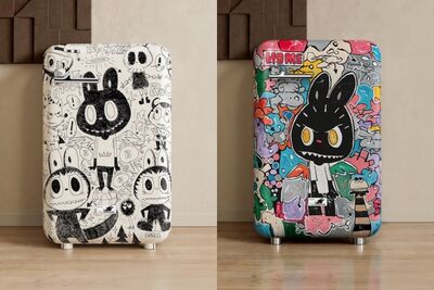 「LABUBU冰箱」被炒至5萬元　網傻眼：不如自己買貼紙貼一貼