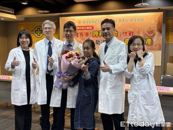 ▲▼長庚醫院分享透析婦女順產。（圖／記者洪巧藍攝）