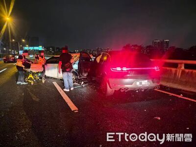 台中台74線晚間「5車連環撞」!1乘客一度失去呼吸心跳