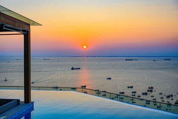 ▲▼Fusion Suites Vung Tau 頭頓融合套房飯店。（圖／部落客混血珊莎的奇幻旅程授權提供）