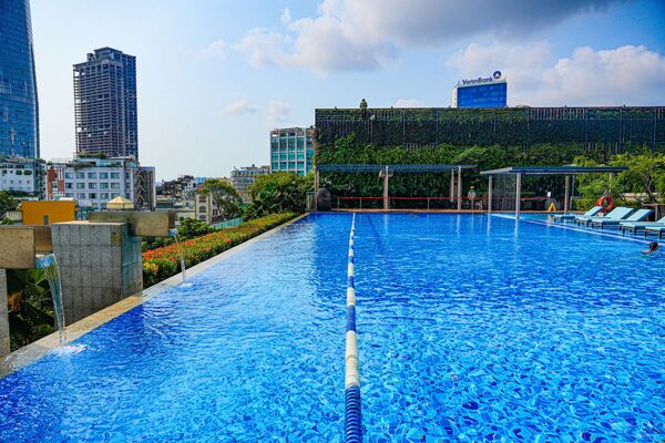 ▲▼Fusion Original Saigon Centre（融合原創西貢中心飯店）。（圖／部落客混血珊莎的奇幻旅程授權提供）