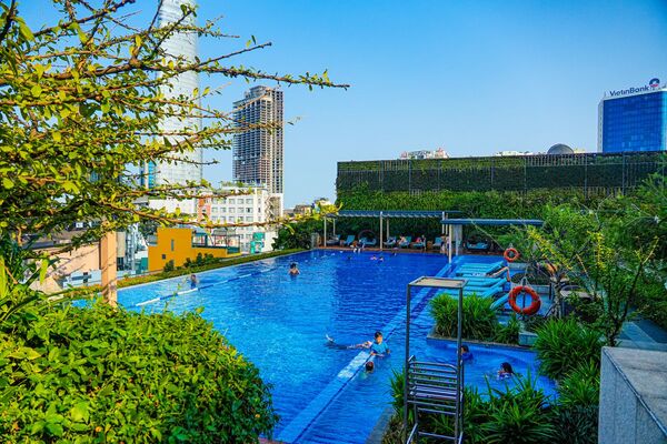 ▲▼Fusion Original Saigon Centre（融合原創西貢中心飯店）。（圖／部落客混血珊莎的奇幻旅程授權提供）