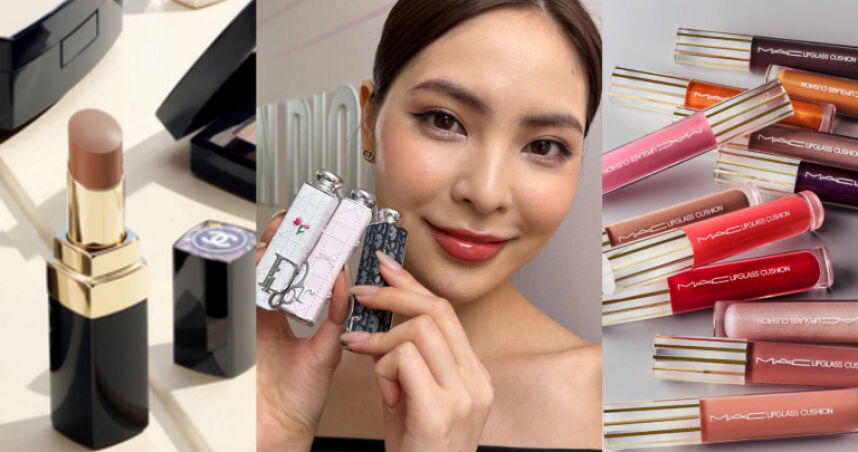水光唇膏推薦2026！DIOR、CHANEL、M&middot;A&middot;C到韓系，鏡面唇誰最美一次看
