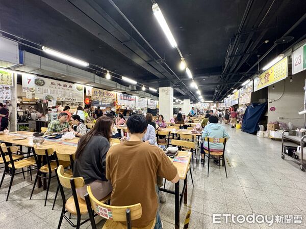 ▲竹蓮商圈,竹蓮寺,竹蓮市場用餐區,竹蓮肉圓,新竹街景。（圖／記者彭懷玉攝）