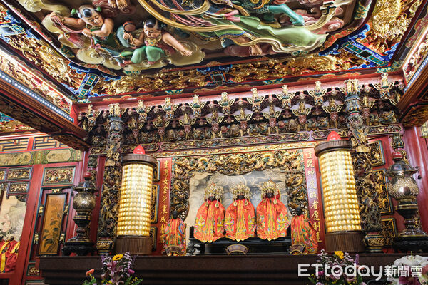 ▲竹蓮商圈,竹蓮寺,竹蓮市場用餐區,竹蓮肉圓,新竹街景。（圖／記者彭懷玉攝）