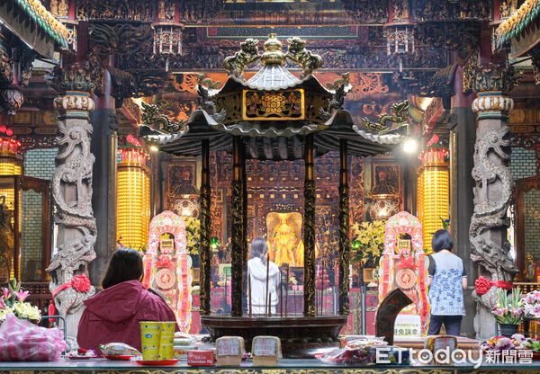 ▲竹蓮商圈,竹蓮寺,竹蓮市場用餐區,竹蓮肉圓,新竹街景。（圖／記者彭懷玉攝）