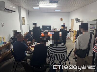 鐵皮屋暗藏天九牌賭場　警突襲帶回17人送辦