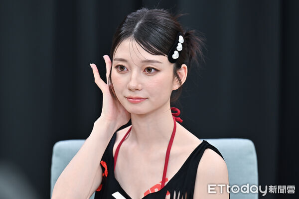 ▲▼日本AV女優瀨戶環奈探班ETtoday。（圖／記者李毓康攝）