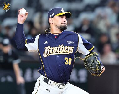 勝騎士7局無失分領軍　兄弟2比0完封台鋼