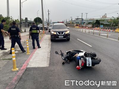 快訊／租賃轎車拒檢撞副所長！　高雄警連開3槍惡徒跑了
