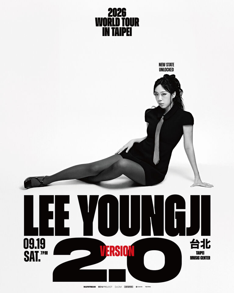 ▲2026 LEE YOUNGJI WORLD TOUR ＜2.0＞。 