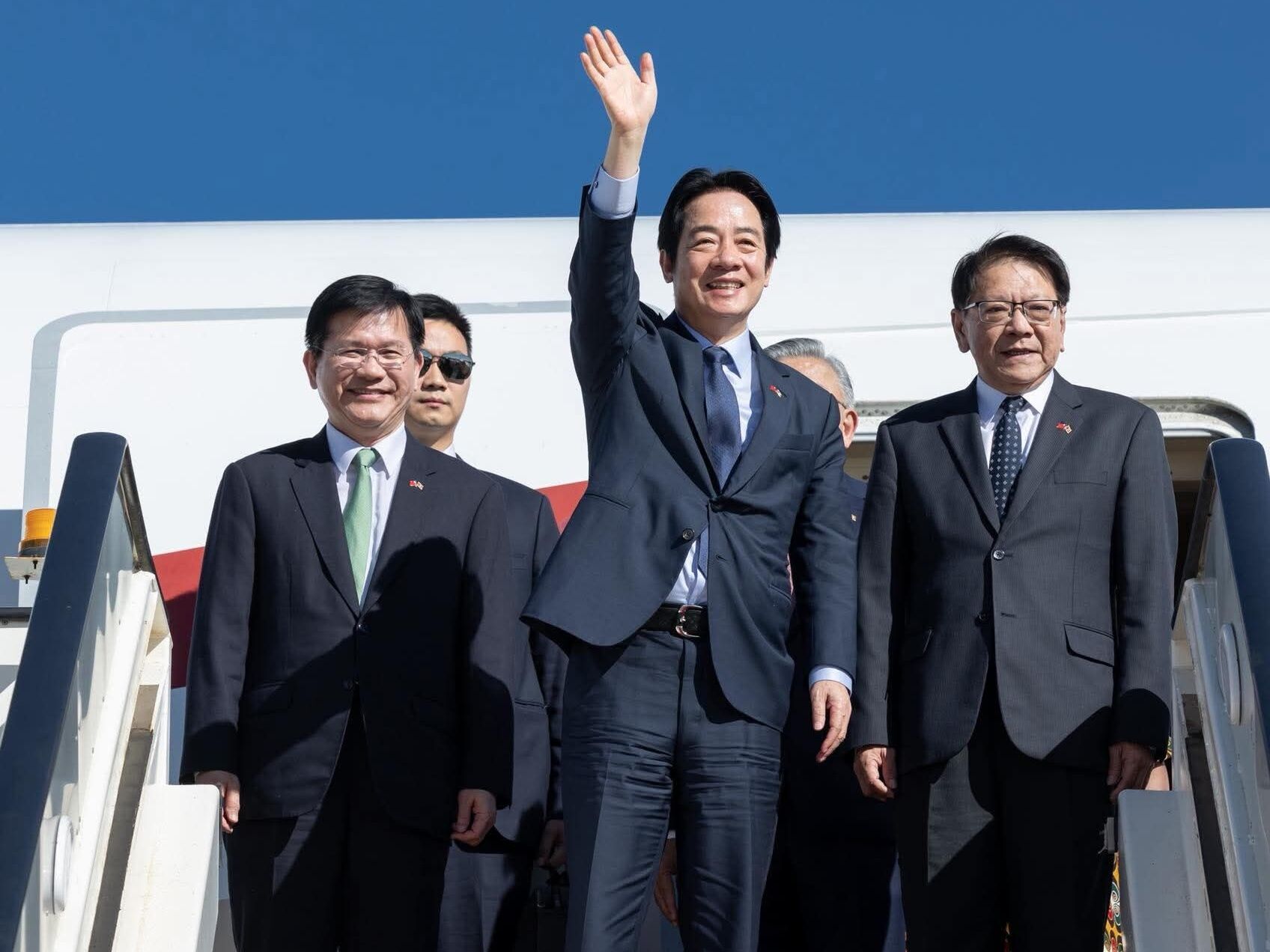 ▲總統賴清德抵達史瓦帝尼。（圖／翻攝賴清德臉書）