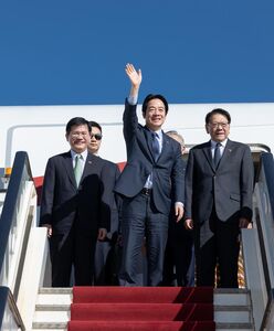 快訊／突破封鎖還是去成了！　賴清德突然抵達史瓦帝尼