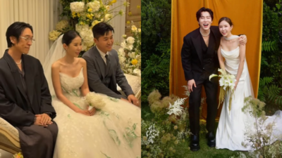 全韓國人反對他們結婚！44歲女星成功嫁了　大咖歌后婚禮獻唱