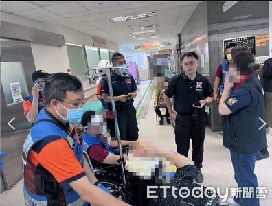 縱火又砍人！台南男持斧攻擊親戚及警消釀3傷　再搶救護車逃逸
