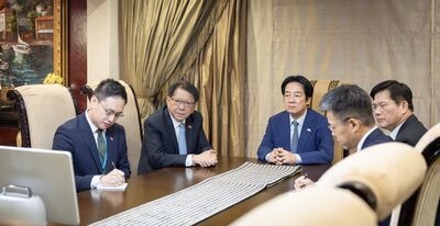 快訊/賴清德在史瓦帝尼與國安團隊視訊會議 聽取最新安全簡報