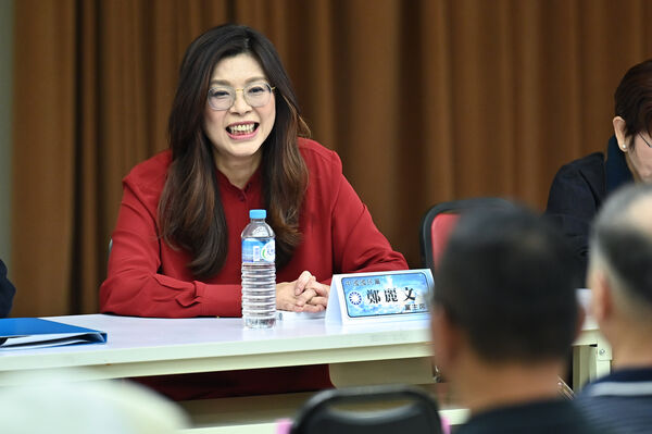 ▲▼國民黨主席鄭麗文。（圖／記者李毓康攝）