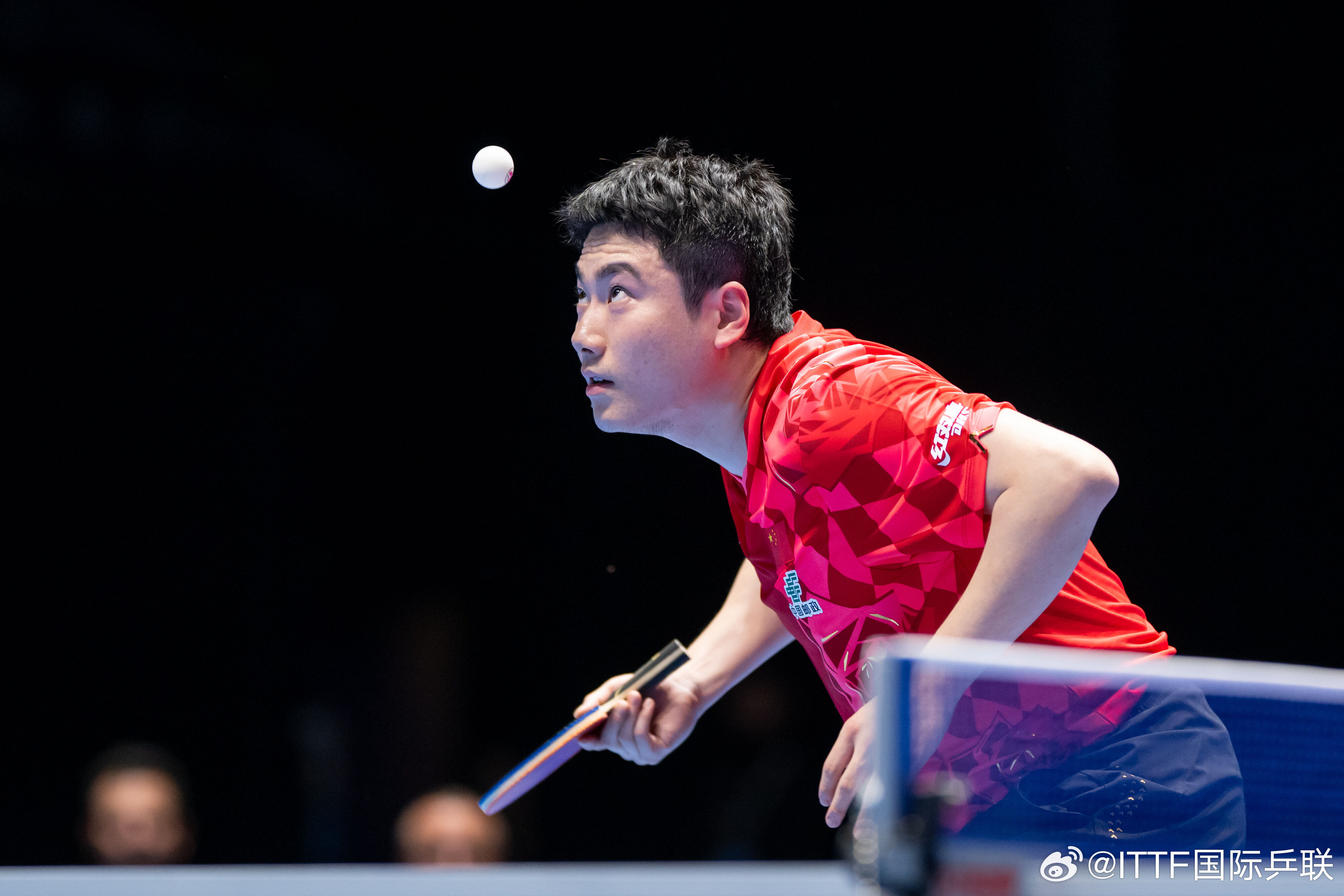 ▲梁靖崑vs.莫雷加德。（圖／ITTF國際乒聯）
