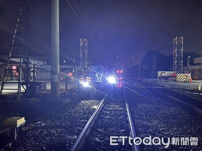 外籍男侵入軌道遭列車擦撞！雙腳骨折氣血胸送醫　600乘客受影響