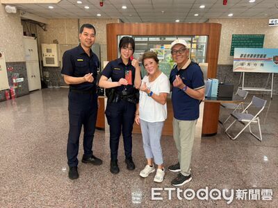 瑞芳警跨區聯繫助美籍旅客尋回手機　暖心服務展現國民外交