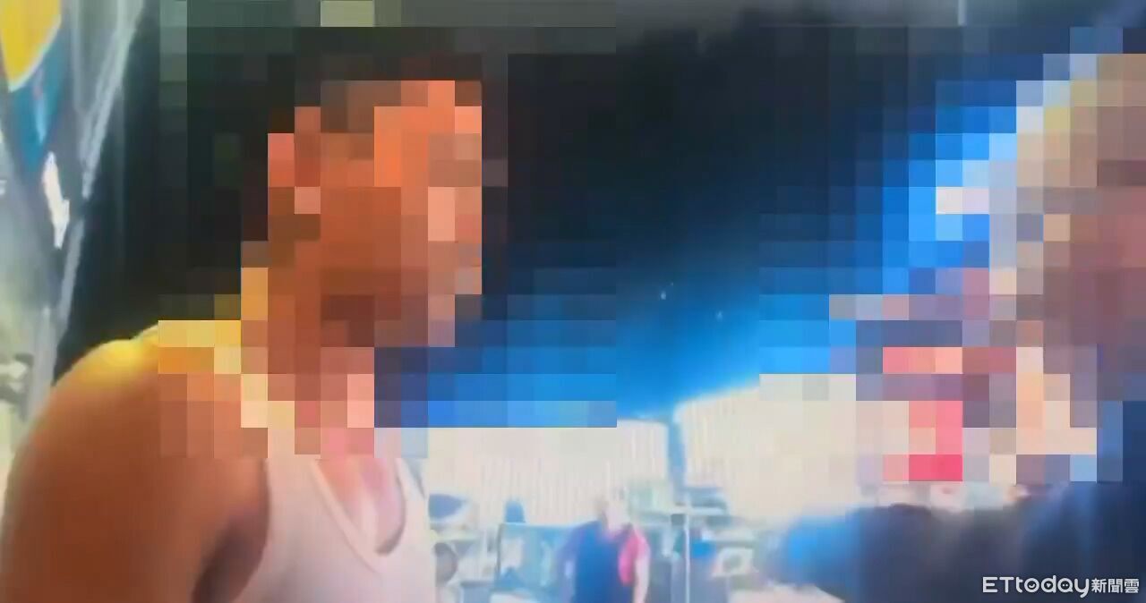 光頭男VS.吊嘎哥!晴光夜市2男為座位開打 堅持互告傷害