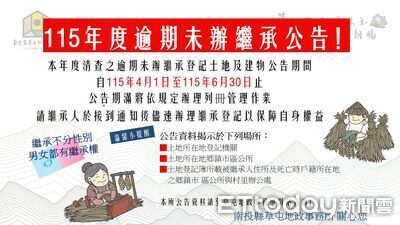 總價15億！草屯逾2000筆土地建物資產無人認領　逾期恐充公標售