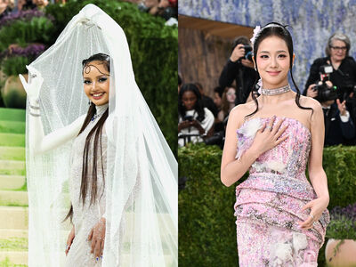 Met Gala／Lisa「四手」霧紗戰袍吸睛！Jennie壓軸、Jisoo穿Dior訂製超美