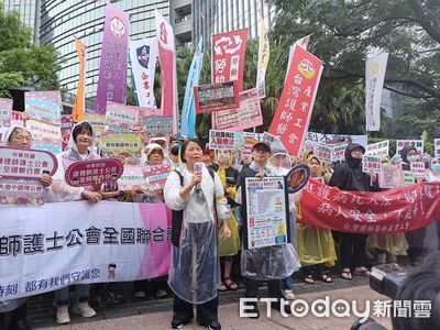 護師號召千人包圍衛福部批行政空轉　疾呼三班護病比520前入法