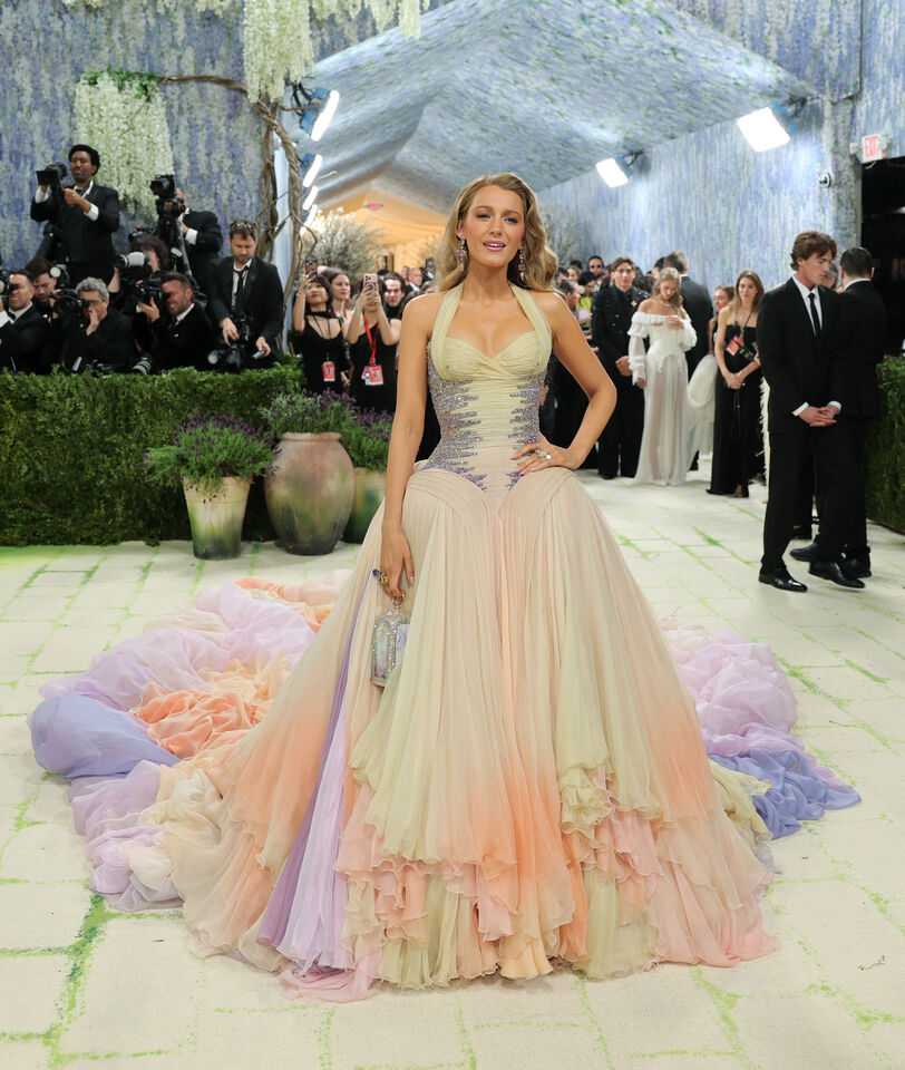 ▲▼Met Gala,碧昂絲,布蕾克萊芙莉,Beyonc&eacute;,Blake Lively,Cardi B,Olivier Rousteing,Versace,Marc Jacobs,時尚。（圖／路透）