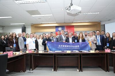 接見烏克蘭訪台團 陳金德:經濟部編442億投入無人載具產業