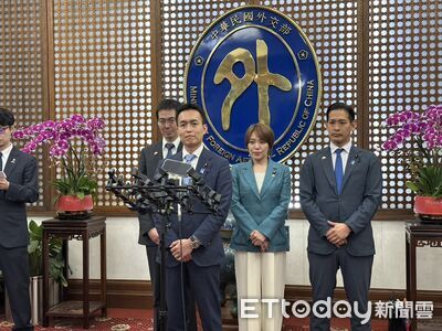 曝訪台期間被問軍費議題 日自民黨青年局長籲台日強化經濟安保合作