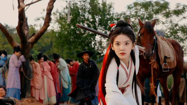 ▲《雨霖鈴》由楊洋、章若楠主演。（圖／Disney+提供）