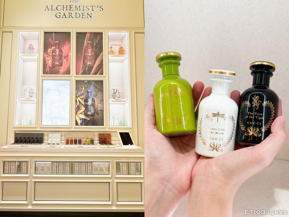 GUCCI Beauty,BVLGARI,Serge Lutens,寶格麗,香水,漢神洲際,香氛。（圖／記者李薇攝）