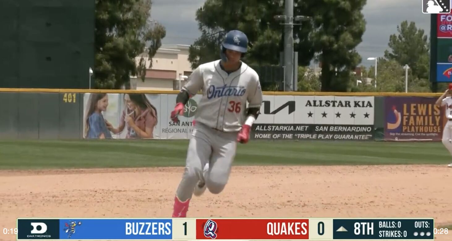 ▲柯敬賢。（圖／截自MiLB TV）