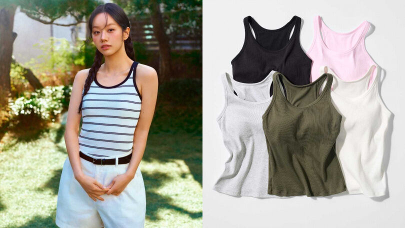 通通百元甜價收！懶人穿搭救星：惠利同款UNIQLO BRATOP、GU爆紅Jorts神褲，限時優惠必搶