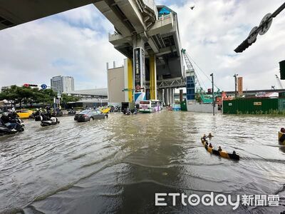 新莊大淹水波及5163戶 台水10:00進場搶修