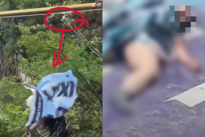 陸少女玩高空滑索慘墜崖身亡　生前驚聲狂喊「沒綁好」畫面曝
