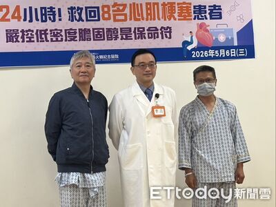 新光醫院一夜搶救8例心梗 醫示警「3大高危時刻」