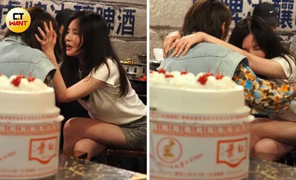 醉後淚美人1／直擊何如芸《婚內失戀》酒後淚崩　捧蔡昌憲臉龐訴苦