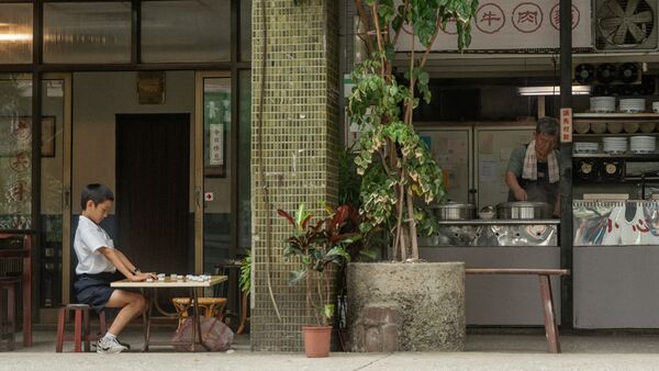 ▲《我的棋王爺爺》由李立群、洪瑜鴻（春風）、謝以樂細膩共演一段忘年棋緣。（圖／台北電影節提供）