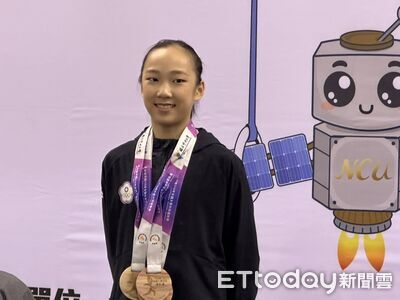 政大廖奕淳首登全大運3金 亞運決選前要克服平衡木心魔