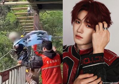 16歲少女「披偶像旗」玩懸崖鞦韆墜谷亡！男星沉痛發聲：珍重